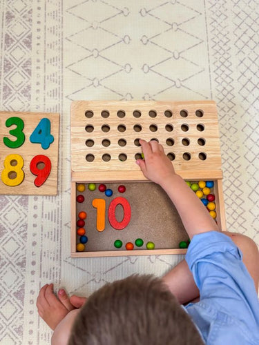 QToys - Montessori Sand Tray Inserts